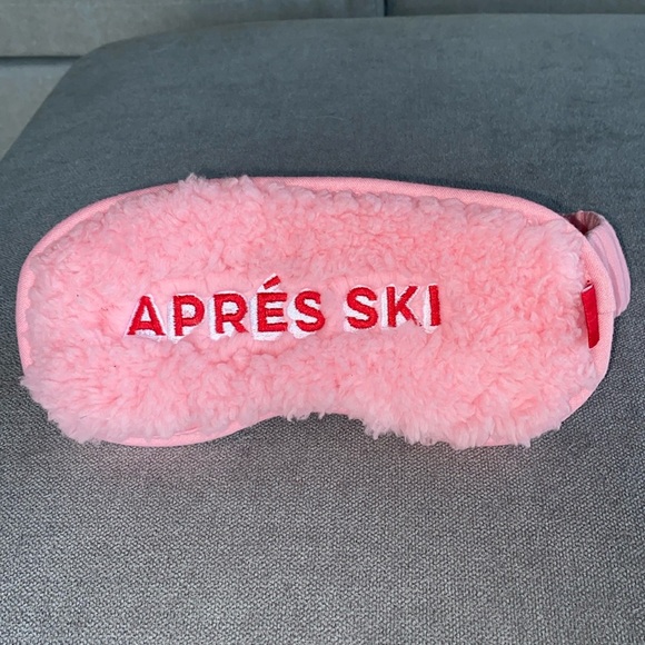 PINK Aprés ski sleep mask - Picture 1 of 6